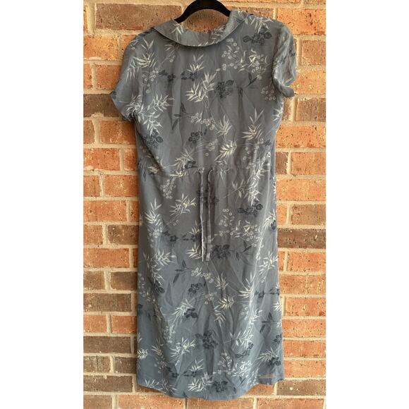 Charter Club Button Silk dress Petite Size 2 - Picture 2 of 3